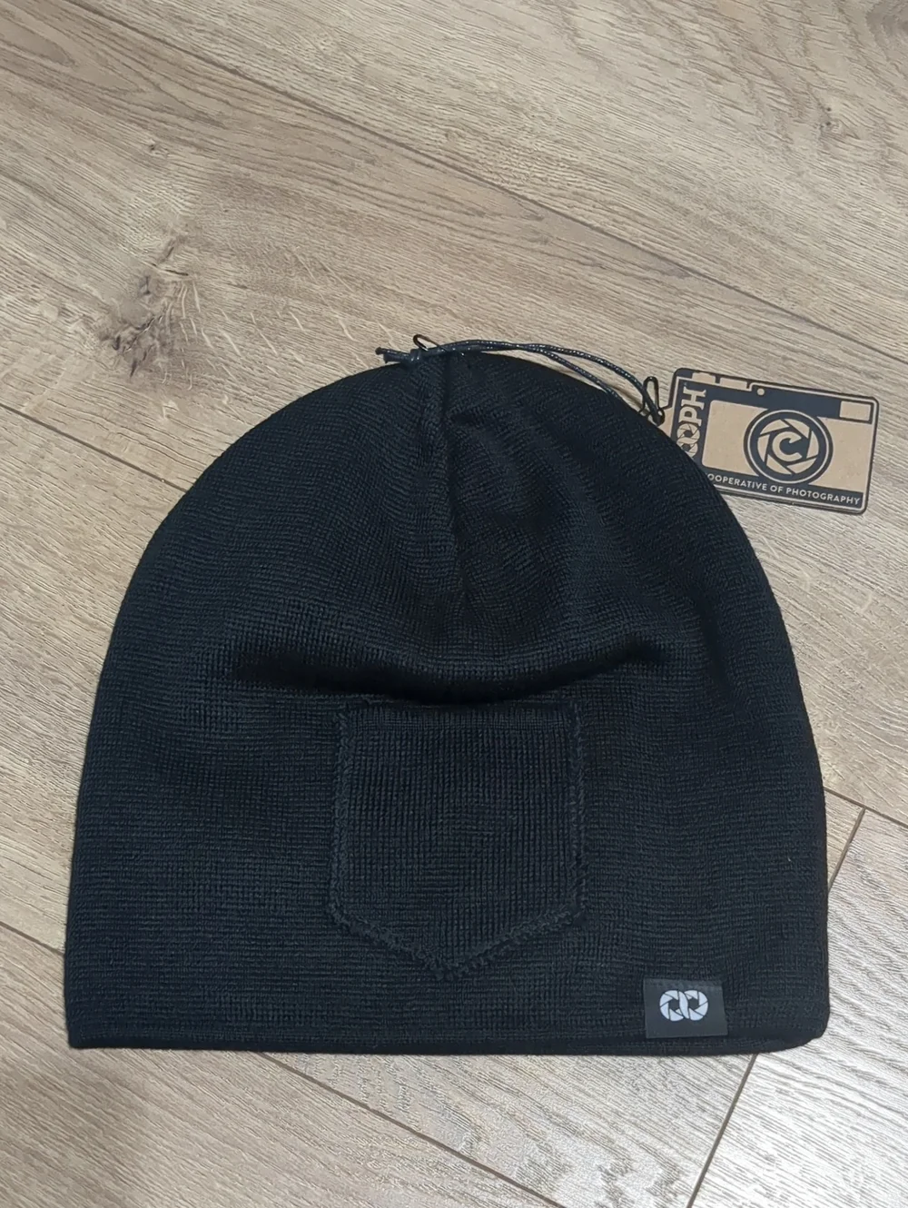 Cooph Black Beanie Winter HAT Head wear Lens Cap HOLDER MADE in GERMANY NWT